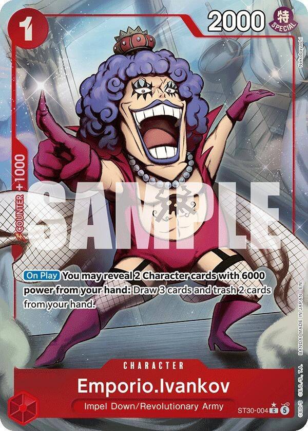 Emporio.Ivankov (Full Art) (ST30-004) (Foil) (Starter Deck EX: Luffy & Ace)