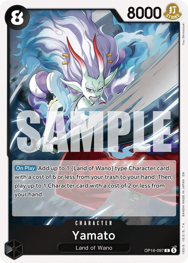 Image for Yamato (097) (OP16-097) (Foil) (The Time of Battle) - One Piece Card Game