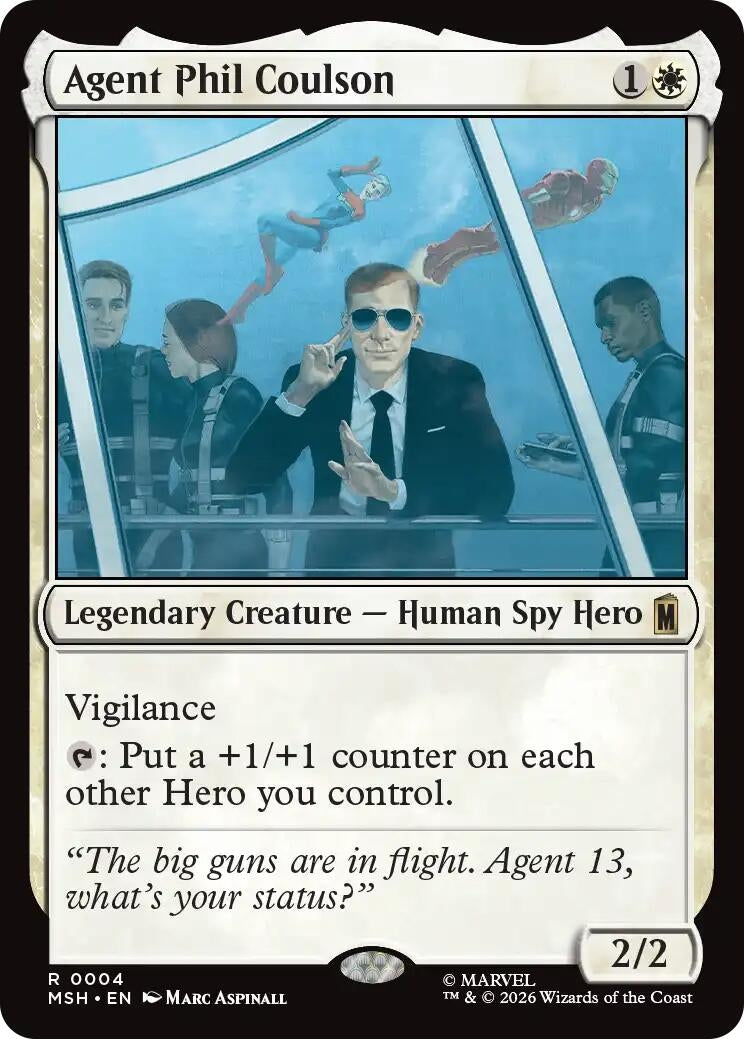 Agent Phil Coulson (4) (Foil) (Marvel Super Heroes)