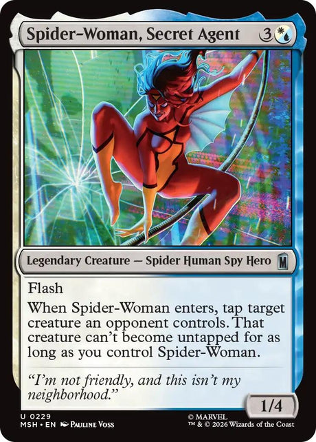 Image for Spider-Woman, Secret Agent (229) (Marvel Super Heroes) (MSH) - Magic: The Gathering