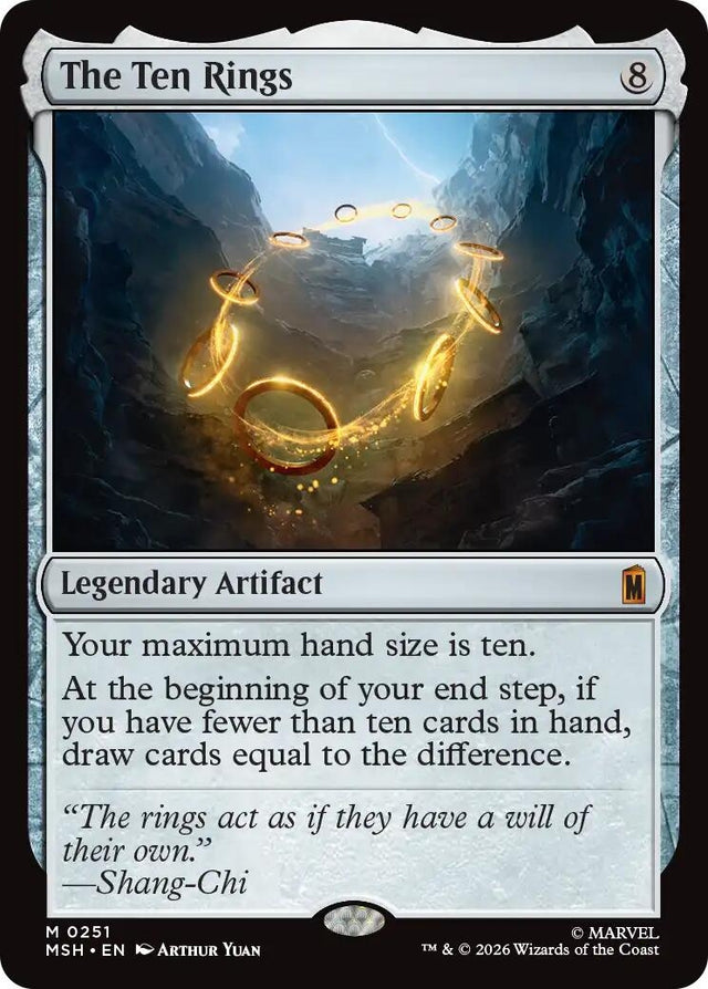 Image for The Ten Rings (251) (Marvel Super Heroes) (MSH) - Magic: The Gathering
