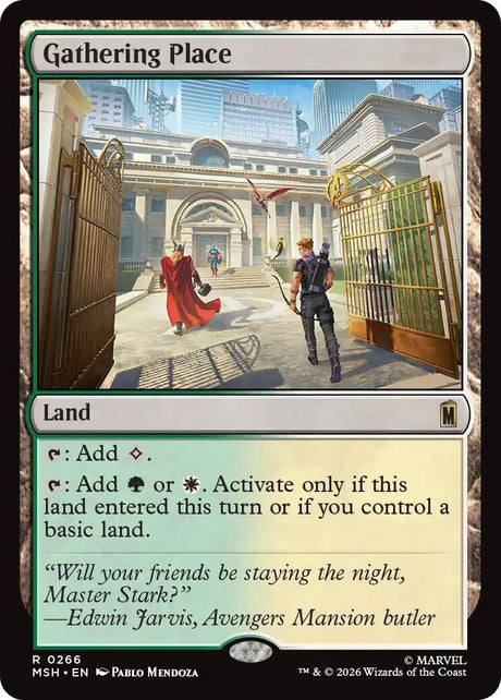 Image for Gathering Place (266) (Marvel Super Heroes) (MSH) - Magic: The Gathering