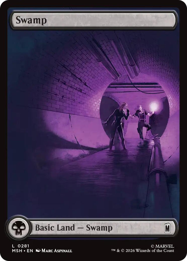 Image for Swamp (0281) (281) (Marvel Super Heroes) (MSH) - Magic: The Gathering