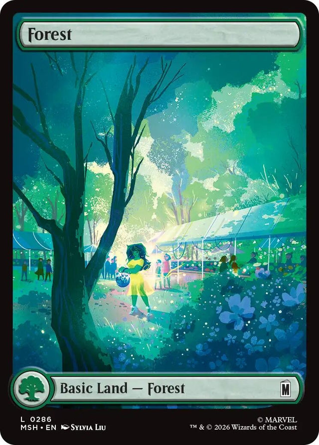 Image for Forest (0286) (286) (Marvel Super Heroes) (MSH) - Magic: The Gathering