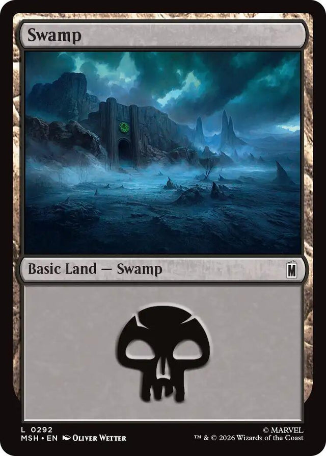 Image for Swamp (0292) (292) (Marvel Super Heroes) (MSH) - Magic: The Gathering