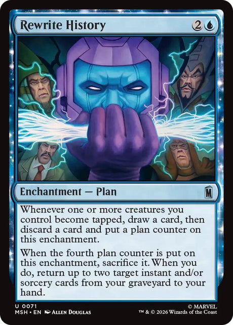 Image for Rewrite History (71) (Marvel Super Heroes) (MSH) - Magic: The Gathering