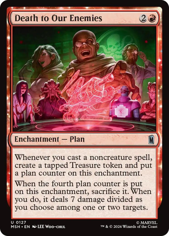 Image for Death to Our Enemies (127) (Marvel Super Heroes) (MSH) - Magic: The Gathering