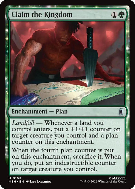 Image for Claim the Kingdom (163) (Foil) (Marvel Super Heroes) (MSH) - Magic: The Gathering