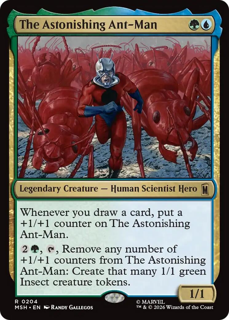 Image for The Astonishing Ant-Man (204) (Marvel Super Heroes) (MSH) - Magic: The Gathering