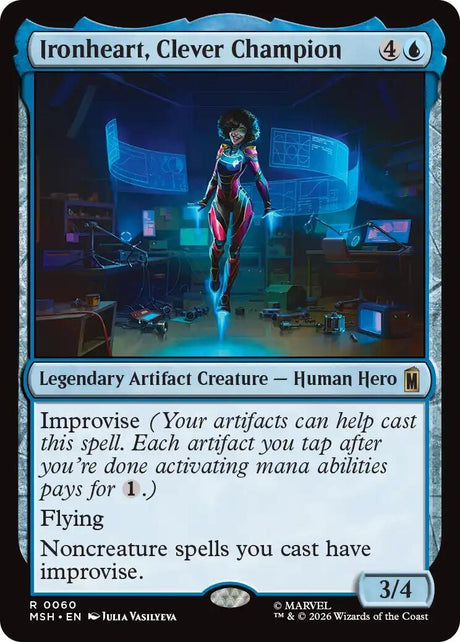 Image for Ironheart, Clever Champion (60) (Marvel Super Heroes) (MSH) - Magic: The Gathering