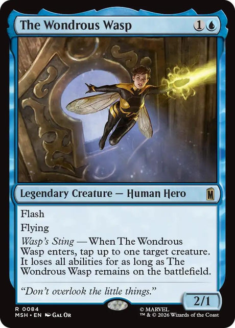 Image for The Wondrous Wasp (84) (Marvel Super Heroes) (MSH) - Magic: The Gathering
