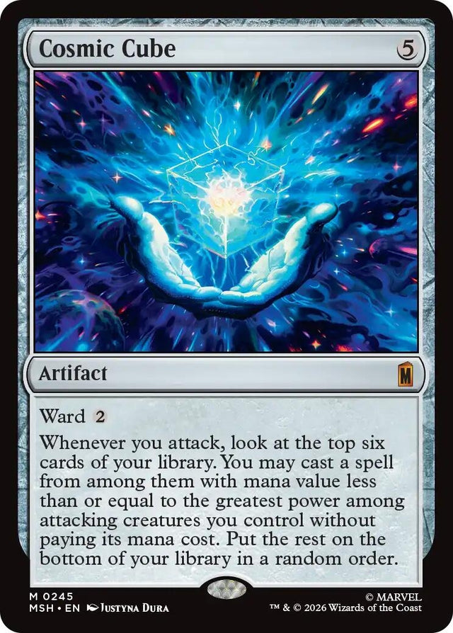 Image for Cosmic Cube (245) (Marvel Super Heroes) (MSH) - Magic: The Gathering