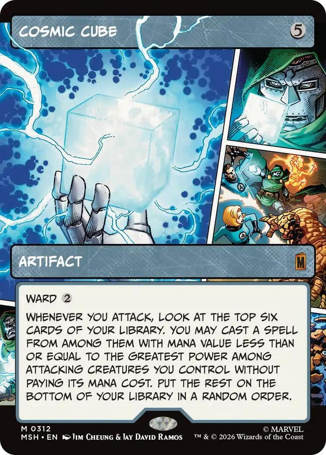 Image for Cosmic Cube (Borderless) (0312) (312) (Marvel Super Heroes) (MSH) - Magic: The Gathering