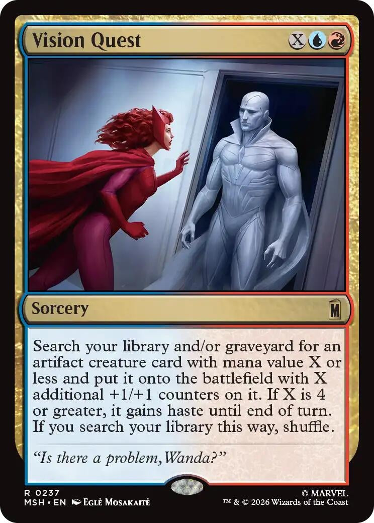 Image for Vision Quest (237) (Marvel Super Heroes) (MSH) - Magic: The Gathering