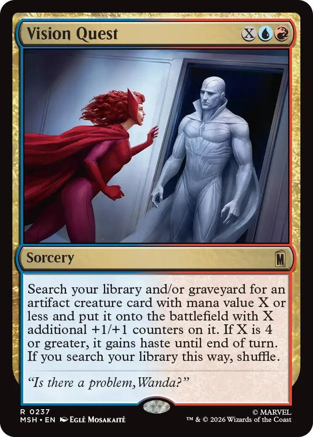 Image for Vision Quest (237) (Marvel Super Heroes) (MSH) - Magic: The Gathering