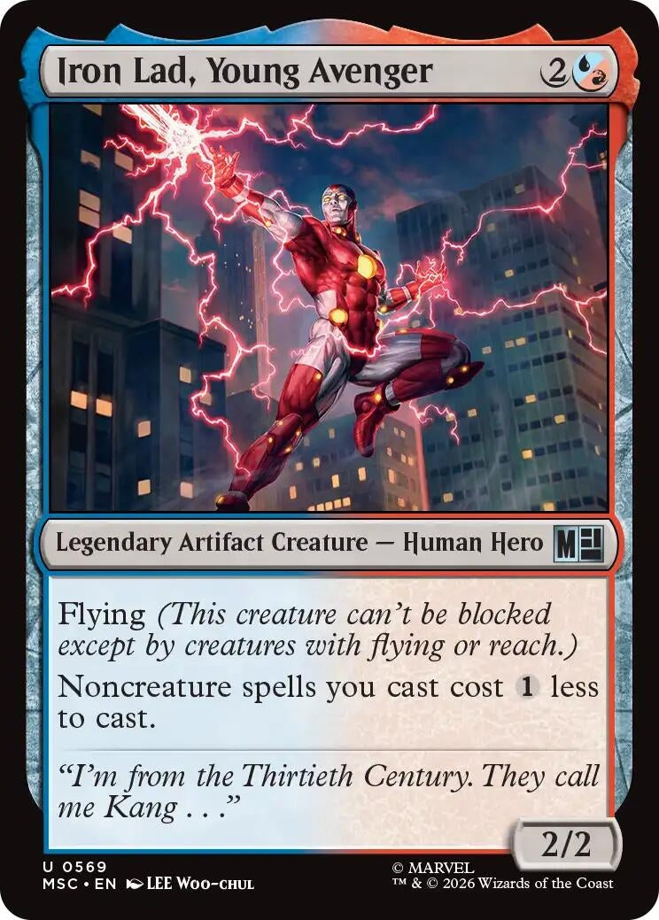 Image for Iron Lad, Young Avenger (569) (Commander: Marvel Super Heroes) (MSC) - Magic: The Gathering