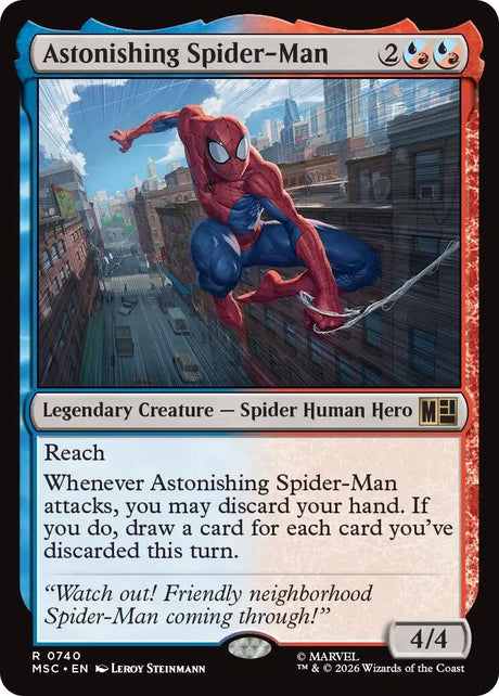 Image for Astonishing Spider-Man (740) (Foil) (Commander: Marvel Super Heroes) (MSC) - Magic: The Gathering