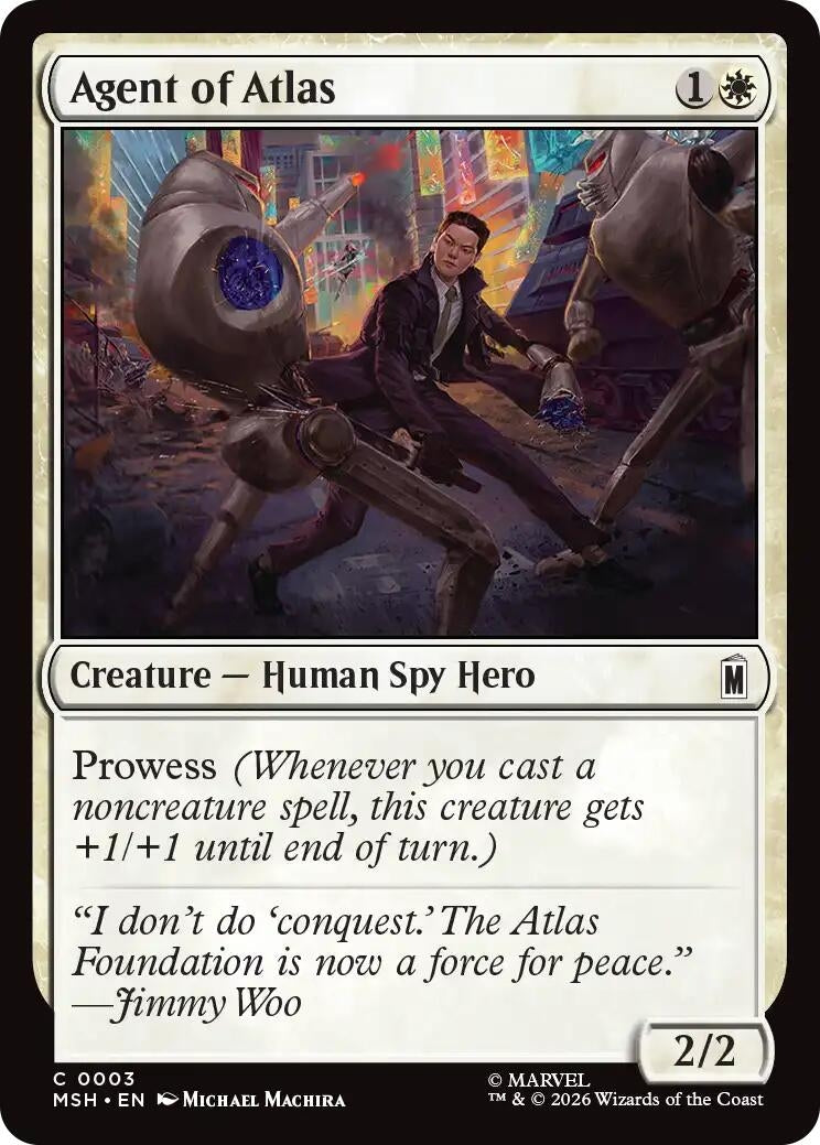 Image for Agent of Atlas (3) (Marvel Super Heroes) (MSH) - Magic: The Gathering