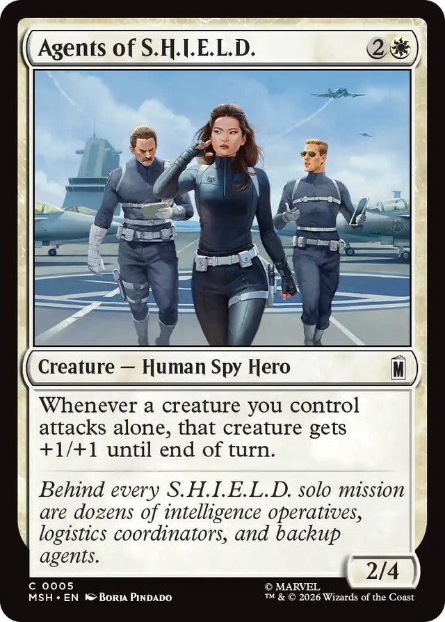 Image for Agents of S.H.I.E.L.D. (5) (Foil) (Marvel Super Heroes) (MSH) - Magic: The Gathering