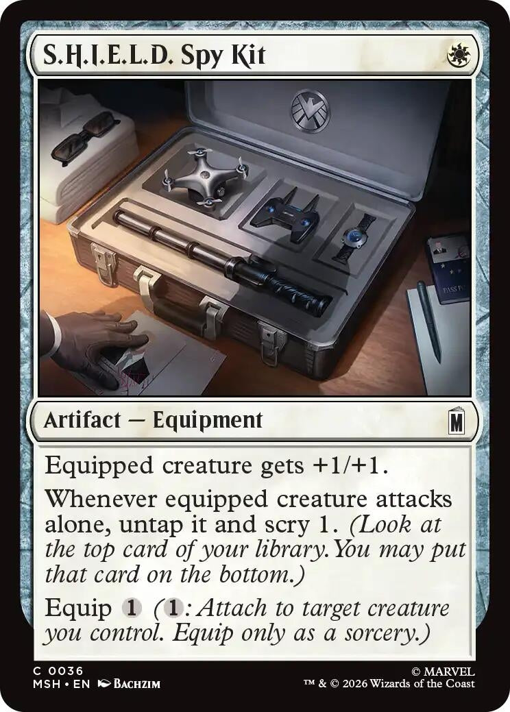 Image for S.H.I.E.L.D. Spy Kit (36) (Marvel Super Heroes) (MSH) - Magic: The Gathering
