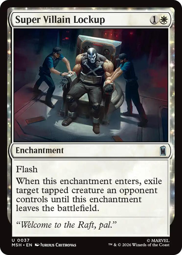 Image for Super Villain Lockup (37) (Marvel Super Heroes) (MSH) - Magic: The Gathering