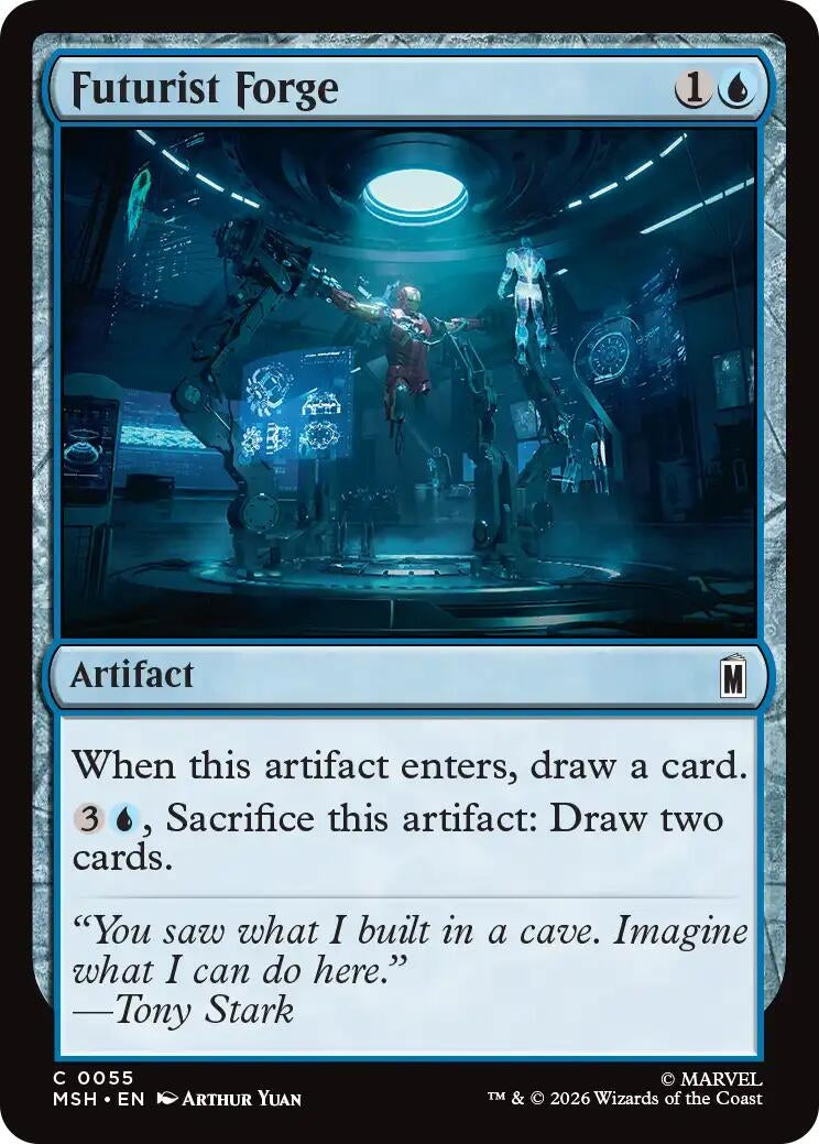 Image for Futurist Forge (55) (Marvel Super Heroes) (MSH) - Magic: The Gathering