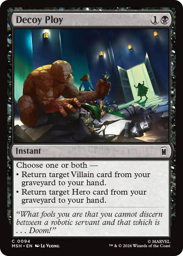 Image for Decoy Ploy (94) (Marvel Super Heroes) (MSH) - Magic: The Gathering