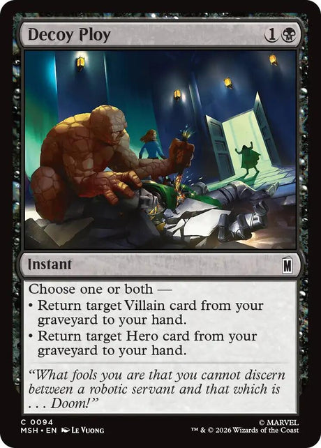 Image for Decoy Ploy (94) (Foil) (Marvel Super Heroes) (MSH) - Magic: The Gathering