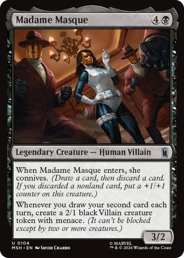 Image for Madame Masque (104) (Marvel Super Heroes) (MSH) - Magic: The Gathering