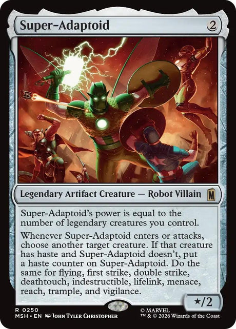 Image for Super-Adaptoid (250) (Marvel Super Heroes) (MSH) - Magic: The Gathering
