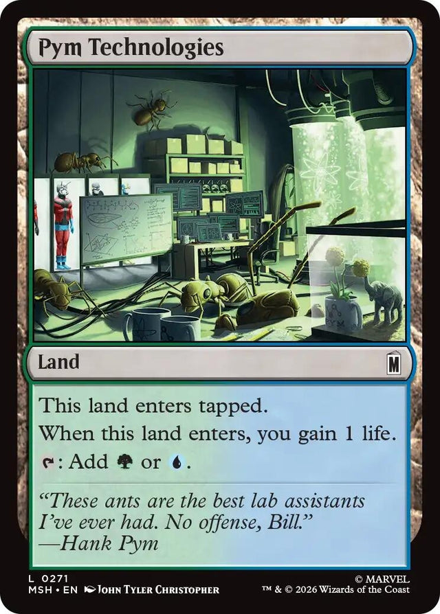 Image for Pym Technologies (271) (Marvel Super Heroes) (MSH) - Magic: The Gathering