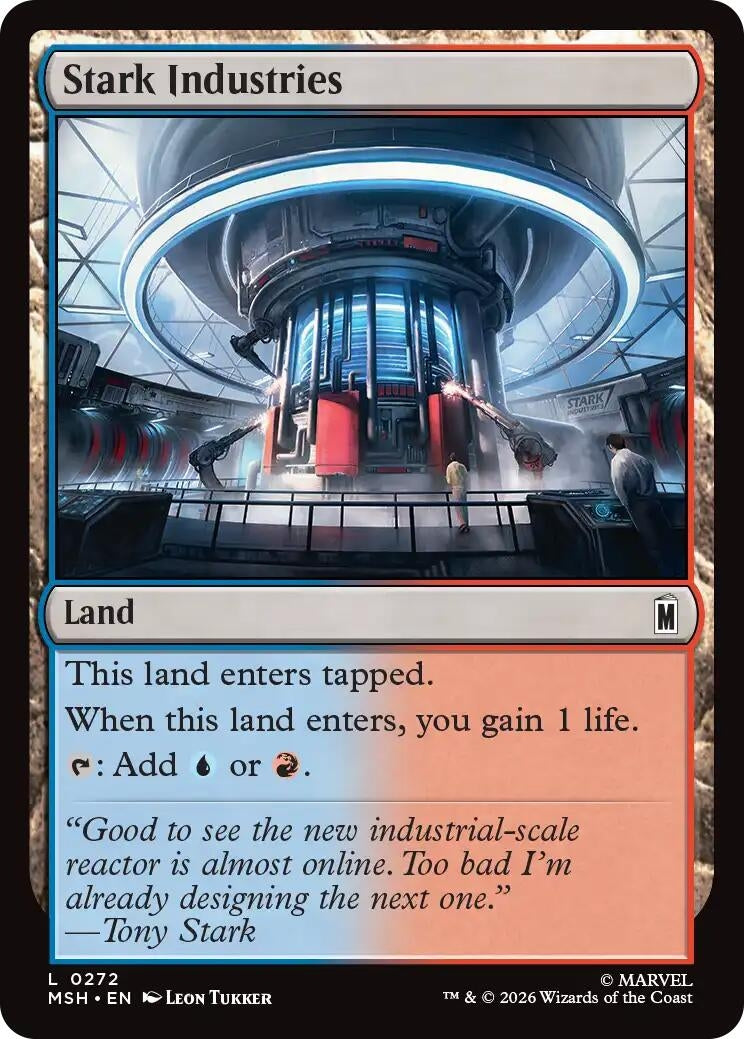 Image for Stark Industries (272) (Marvel Super Heroes) (MSH) - Magic: The Gathering