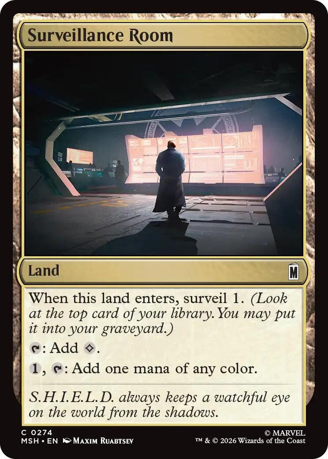 Image for Surveillance Room (274) (Marvel Super Heroes) (MSH) - Magic: The Gathering