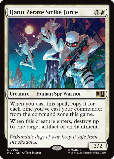 Image for Hatut Zeraze Strike Force (15) (Commander: Marvel Super Heroes) (MSC) - Magic: The Gathering