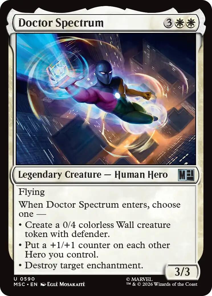 Image for Doctor Spectrum (590) (Foil) (Commander: Marvel Super Heroes) (MSC) - Magic: The Gathering