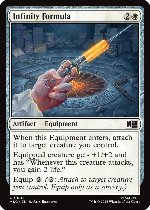 Image for Infinity Formula (601) (Foil) (Commander: Marvel Super Heroes) (MSC) - Magic: The Gathering