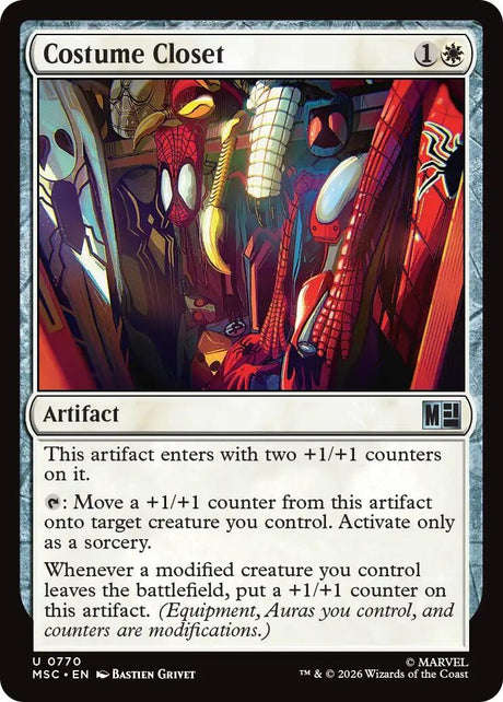 Image for Costume Closet (770) (Commander: Marvel Super Heroes) (MSC) - Magic: The Gathering