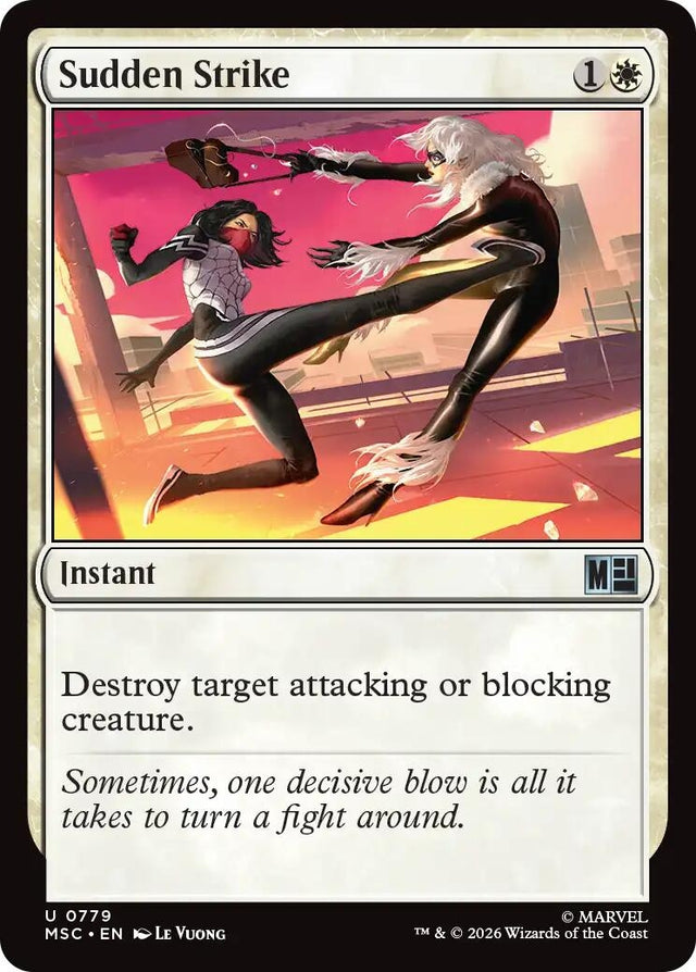 Image for Sudden Strike (779) (Commander: Marvel Super Heroes) (MSC) - Magic: The Gathering