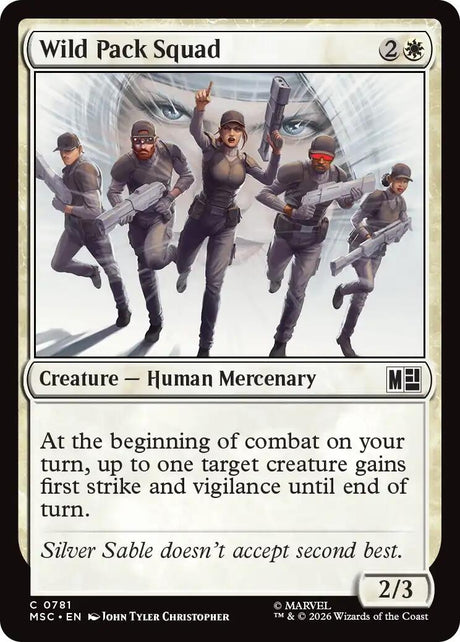Image for Wild Pack Squad (781) (Foil) (Commander: Marvel Super Heroes) (MSC) - Magic: The Gathering