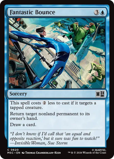 Image for Fantastic Bounce (620) (Commander: Marvel Super Heroes) (MSC) - Magic: The Gathering