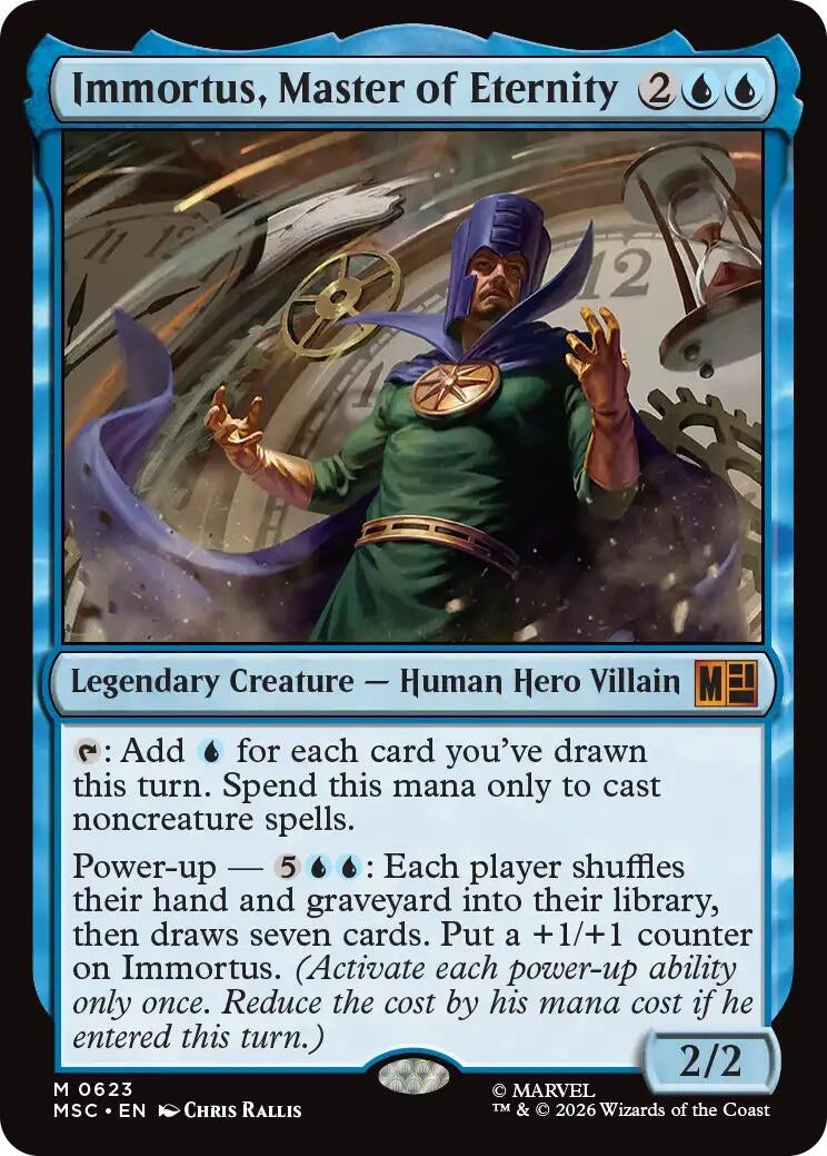Image for Immortus, Master of Eternity (623) (Commander: Marvel Super Heroes) (MSC) - Magic: The Gathering