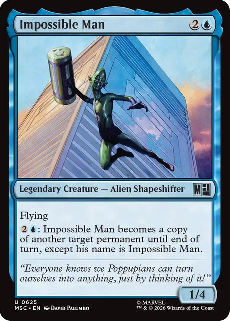 Image for Impossible Man (625) (Foil) (Commander: Marvel Super Heroes) (MSC) - Magic: The Gathering