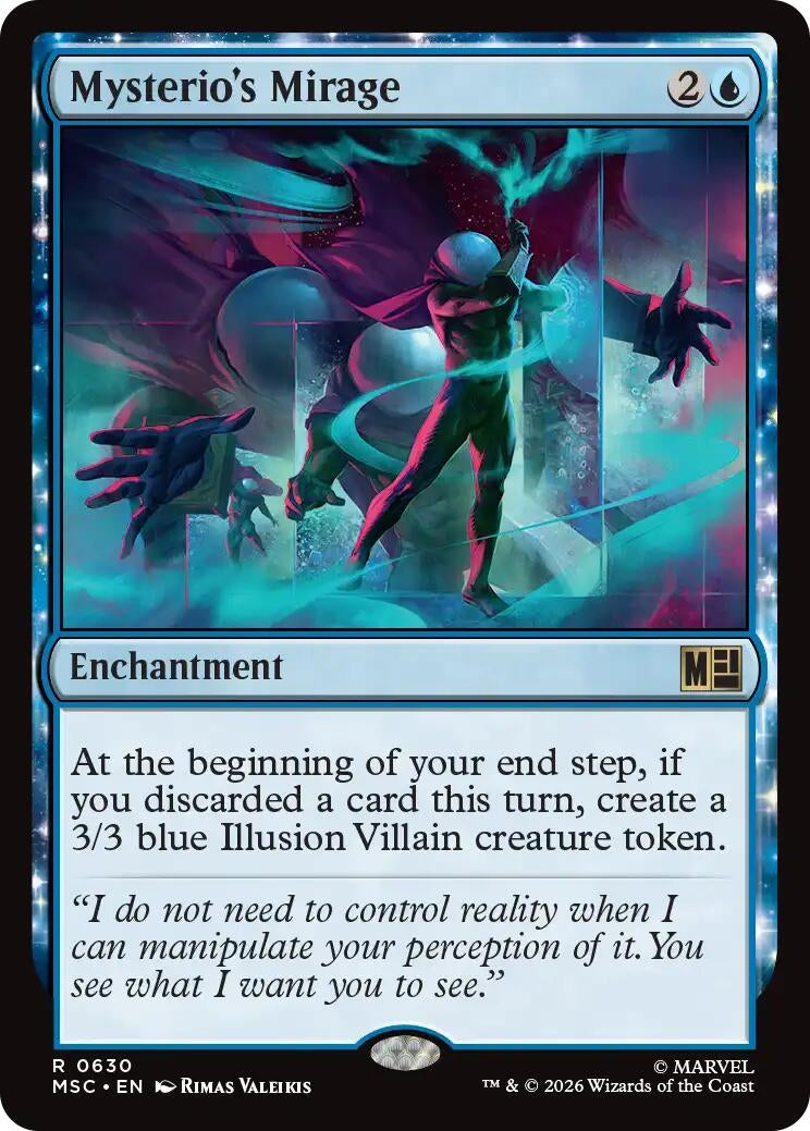 Image for Mysterio's Mirage (630) (Commander: Marvel Super Heroes) (MSC) - Magic: The Gathering