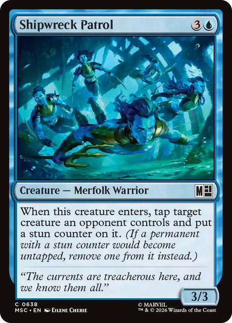 Image for Shipwreck Patrol (638) (Foil) (Commander: Marvel Super Heroes) (MSC) - Magic: The Gathering