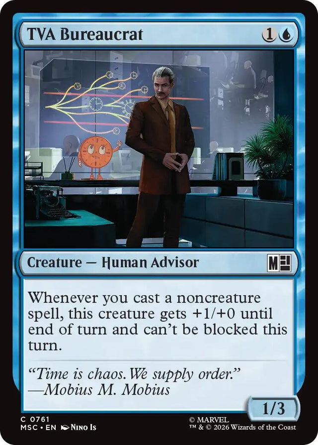 Image for TVA Bureaucrat (761) (Foil) (Commander: Marvel Super Heroes) (MSC) - Magic: The Gathering