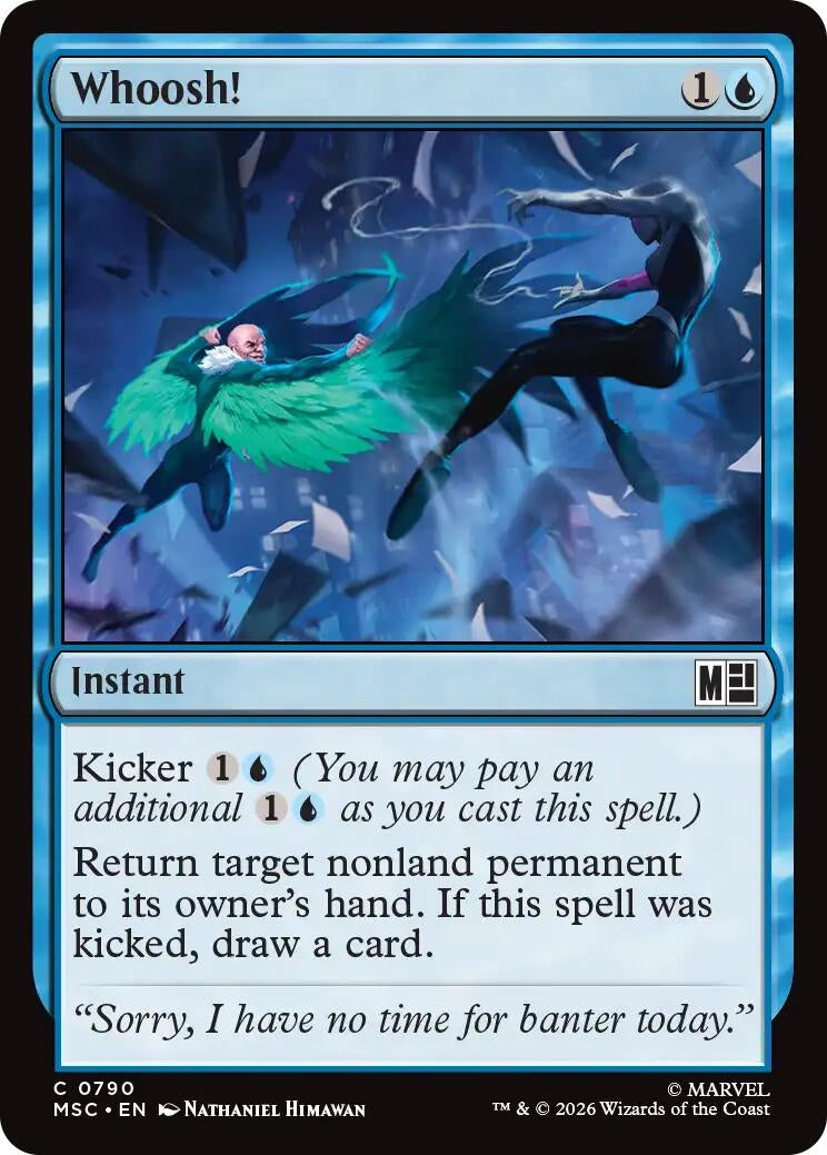 Image for Whoosh! (790) (Commander: Marvel Super Heroes) (MSC) - Magic: The Gathering