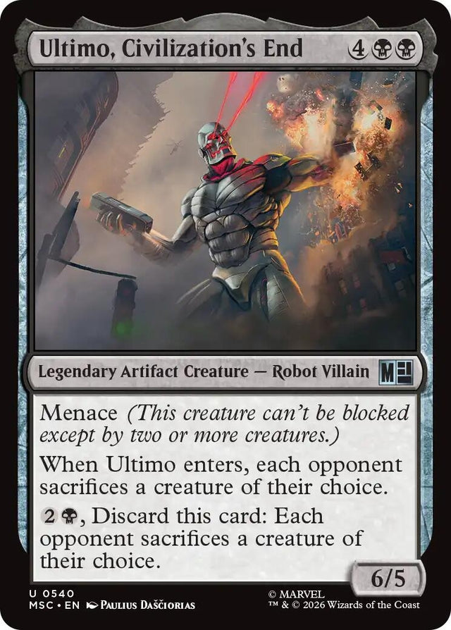 Image for Ultimo, Civilization's End (540) (Commander: Marvel Super Heroes) (MSC) - Magic: The Gathering