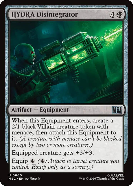 Image for HYDRA Disintegrator (660) (Foil) (Commander: Marvel Super Heroes) (MSC) - Magic: The Gathering