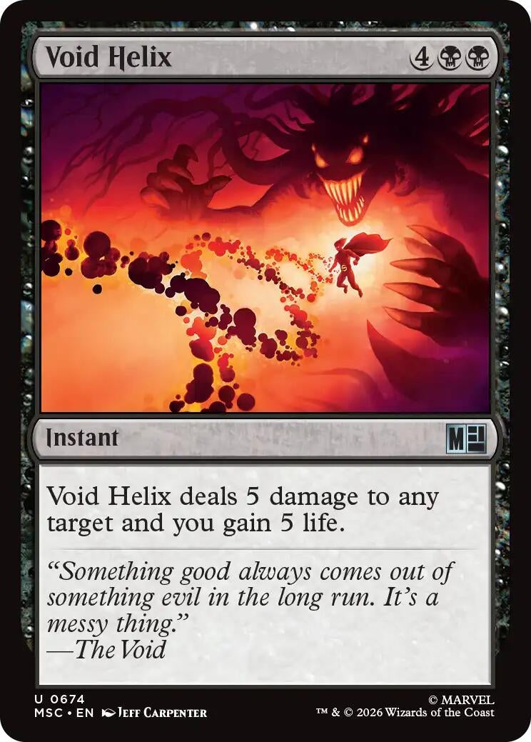 Image for Void Helix (674) (Commander: Marvel Super Heroes) (MSC) - Magic: The Gathering