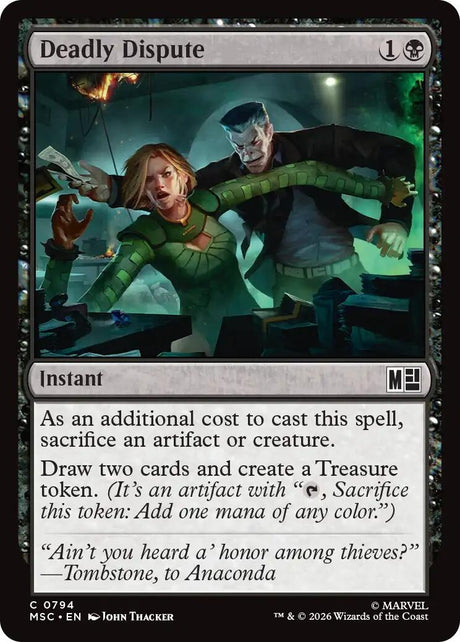 Image for Deadly Dispute (794) (Foil) (Commander: Marvel Super Heroes) (MSC) - Magic: The Gathering